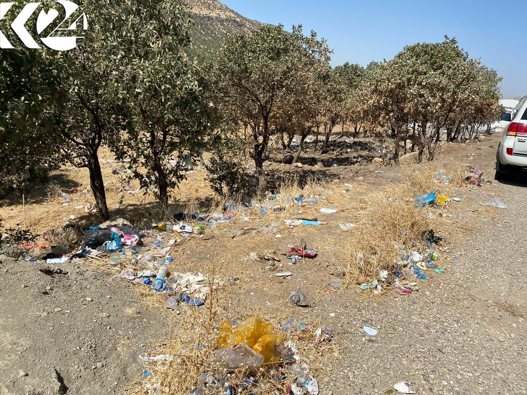  بەوێنە: چاودێریکردنی هەڵمەتی پاککردنەوەی رێگاکانی سنووری هەولێر